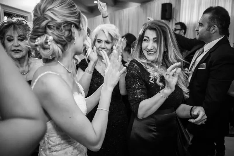 Happy Guests Dancing